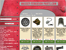 Tablet Screenshot of massey-fergusonparts.com